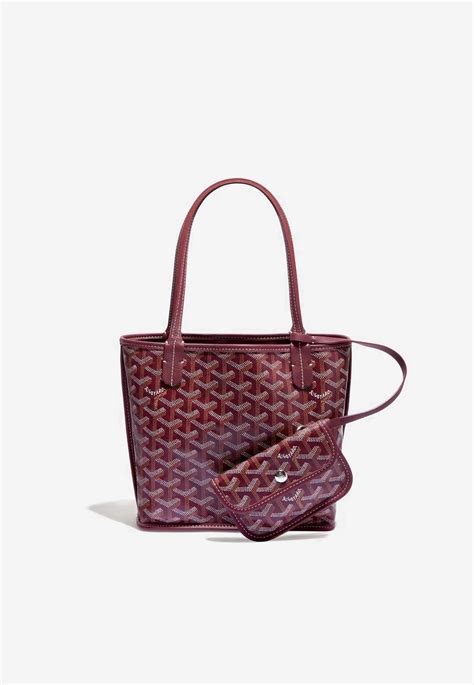 ourple goyard tote|goyard bag near me.